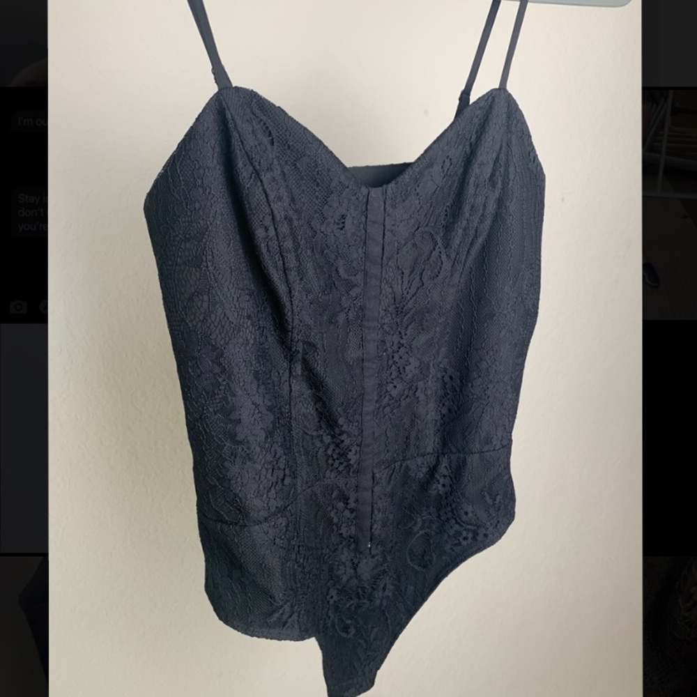 SEXY WAYF BLACK LACE CORSET BODYSUIT 🖤🖤🖤🖤